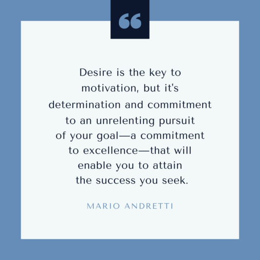 Blue Square Border Motivational Quotes