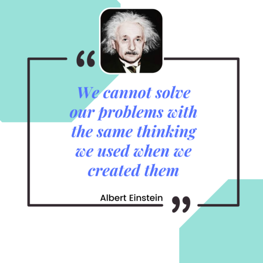 Blue and White Quotes Facebook Post