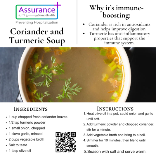 Coriander and Turmeric Soup (1)