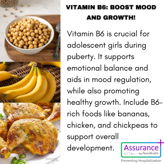Vitamin B6 Boost Mood and Growth!