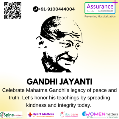 Celebrate Mahatma Gandhi’s legacy of peace and truth. Let’s honor his teachings by spreading kindness and integrity today.