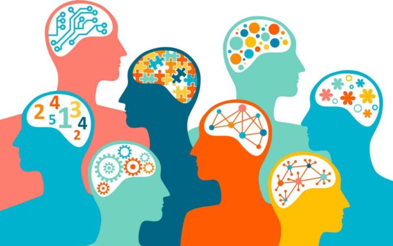 Concept of the diversity of people's talents and skills