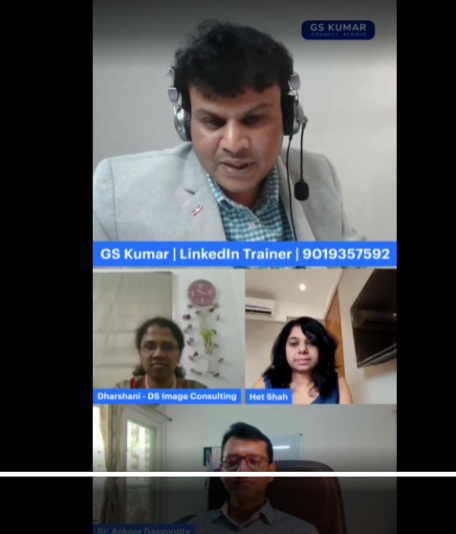 gs kumar linkedin live