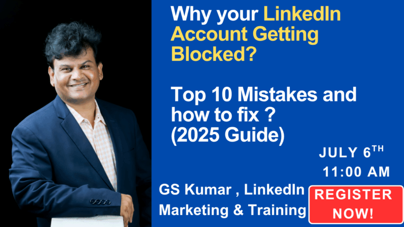 Why your LinkedIn Account Getting Blocked