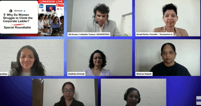 gs kumar women linkedin live