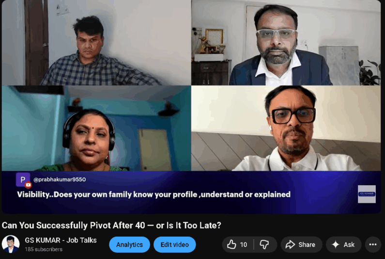 gs kumar panel discussion