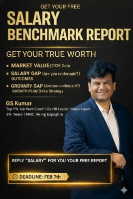GS KUMAR SALARY BENCH MARK REPORT