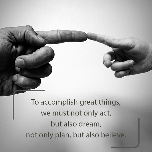 ACCOMPLISH GREAT THINGS