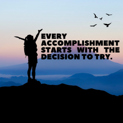 every accomplishment