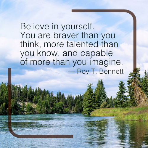 believe in yourself