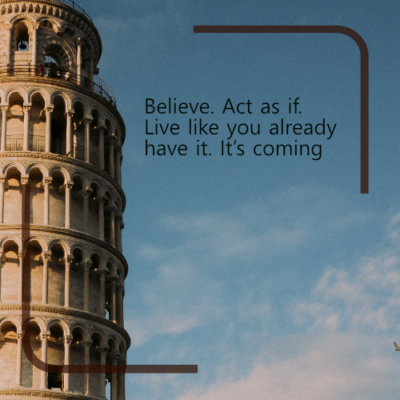 Act like you have it