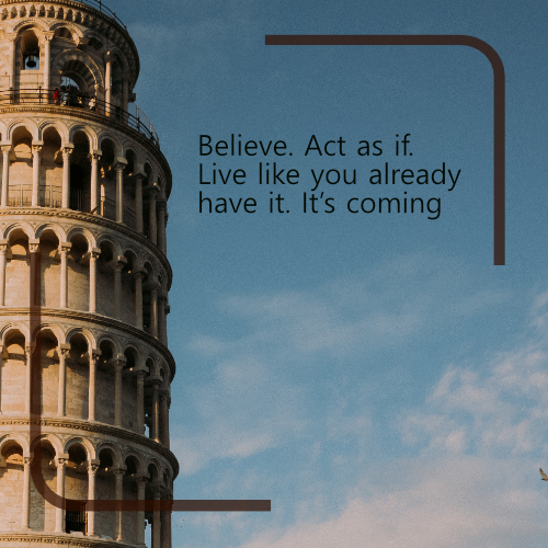 Act like you have it