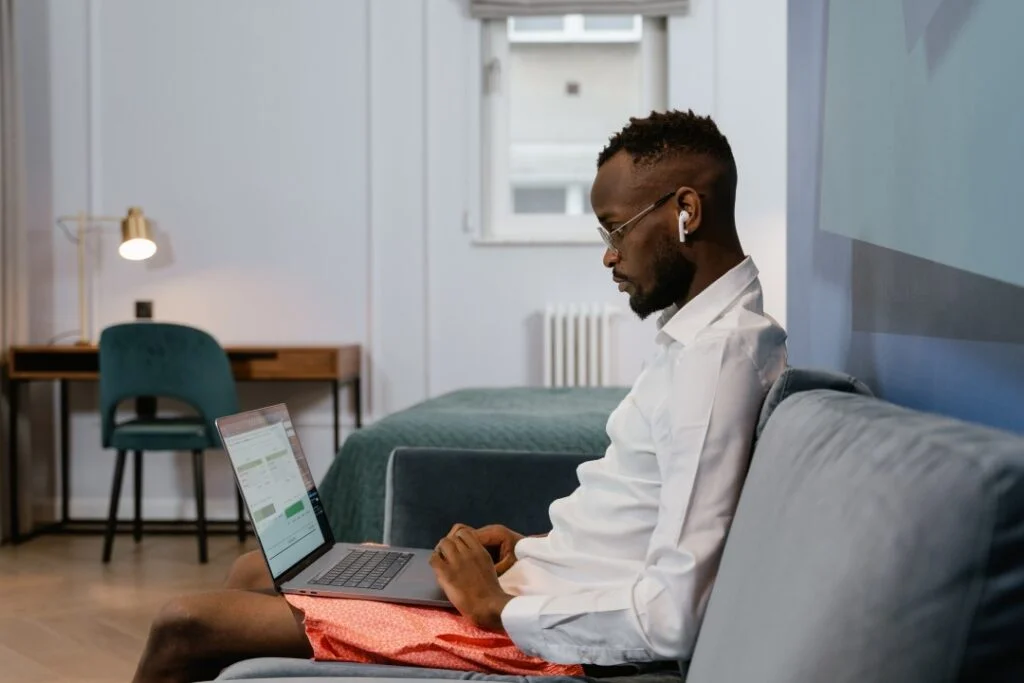 The WFH Dress Code: Business on Top, Party Down Below!