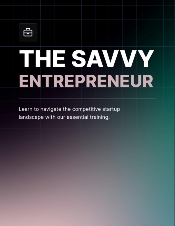 The Savvy Entrepreneur