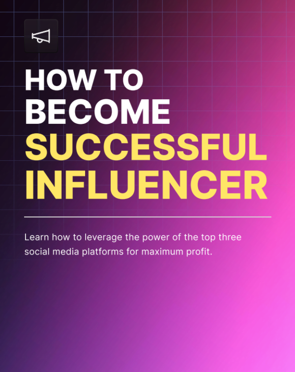 How to become a successful influencer
