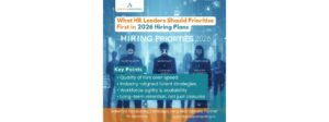 What HR Leaders Should Prioritise First in 2026 Hiring Plans