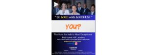 Be Bold with BoldFuse: Discovering India’s Next Generation of HR Leaders